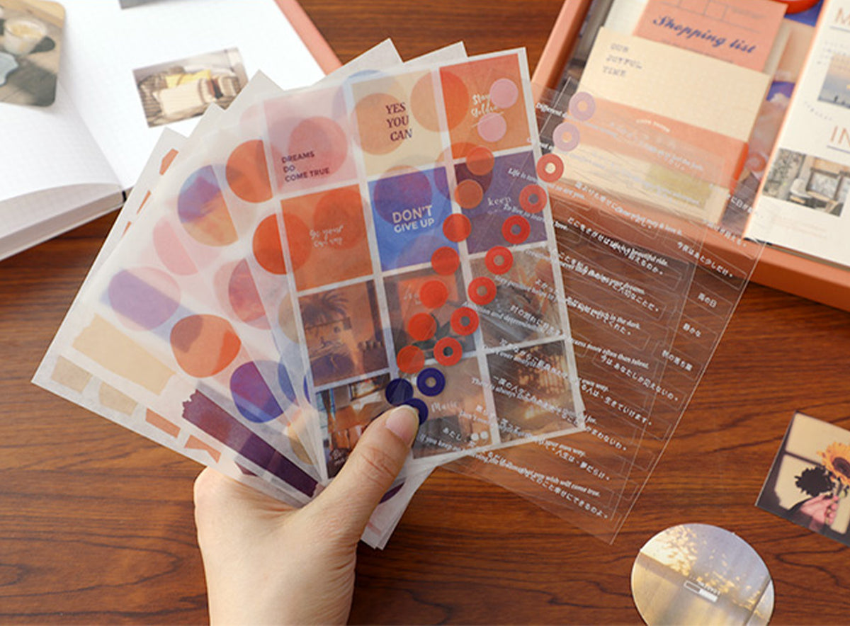 Sunset Journal Stationery Gift Set PaperMoonIsland