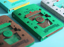 Load image into Gallery viewer, coffee notebook