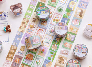 sticky japanese washi tapes
