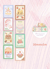 Load image into Gallery viewer, cake cartoon washi tapes
