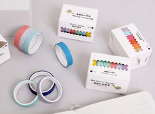 Load image into Gallery viewer, Rainbow Color Masking Tape Set