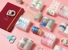 Load image into Gallery viewer, Vintage washi tape set