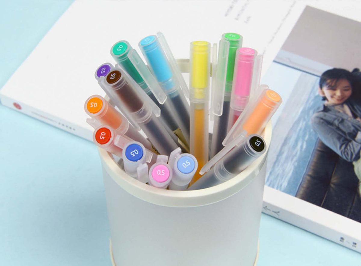 Japanese Colored Gel Pens  Gel Pen Set – PaperMoonIsland