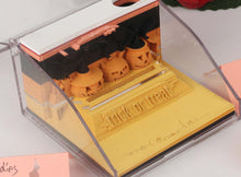 Load image into Gallery viewer, Halloween Trick or Treat Block Notepad with LED Light