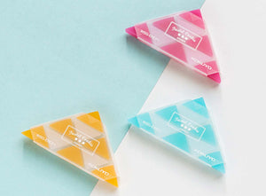 triangle pencil eraser from Japan