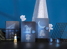 Load image into Gallery viewer, Glow In The Dark Spiral Notebooks