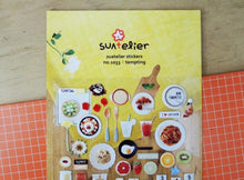 Load image into Gallery viewer, Food suatelier stickers