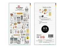 Load image into Gallery viewer, Suatelier Stickers traveling diary German Frankfurt
