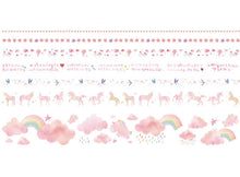 Load image into Gallery viewer, pink unicorn washi tape gift set