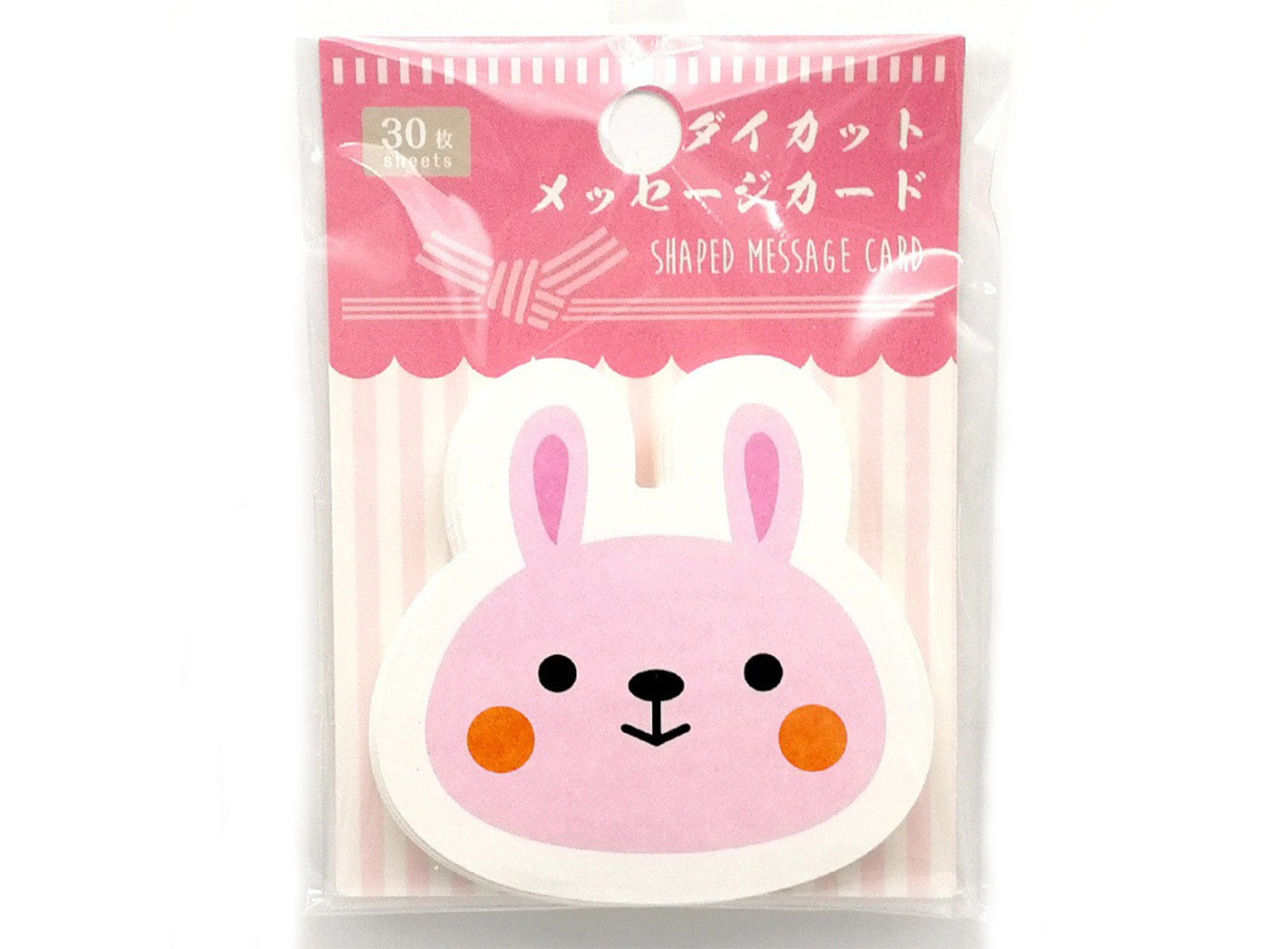 Daiso cute bunny notepad