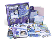 Load image into Gallery viewer, Starry Night Vintage European Oil Painting Gift Box Journal Set Sale price
