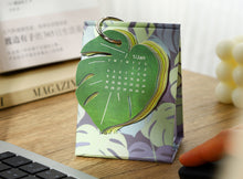 Load image into Gallery viewer, Unique peeling desk calendar with 12 leaves
