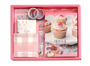 pink stationery gift set for her