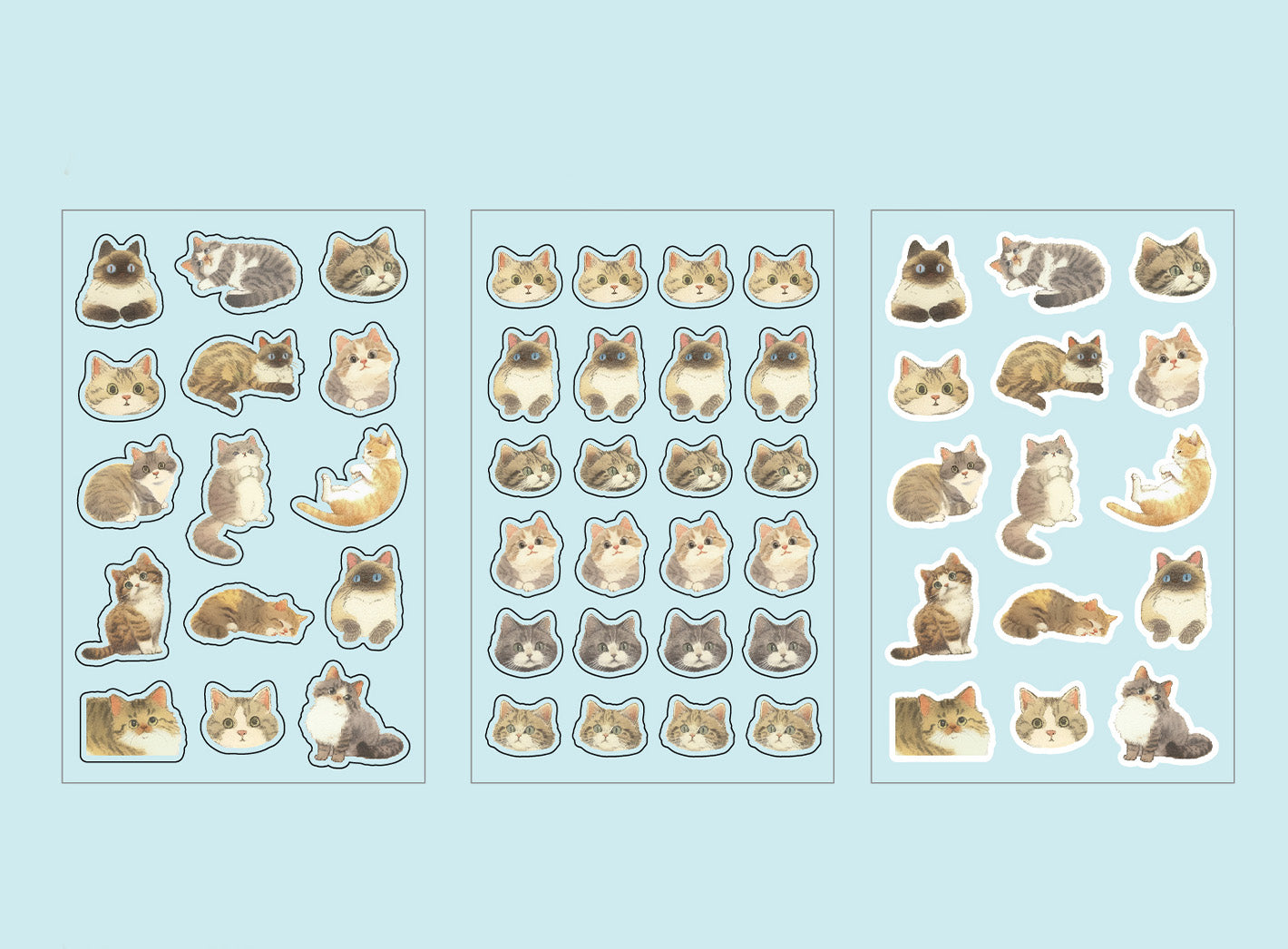 the stickers are waterproof, durable, and perfect for decorating or sharing