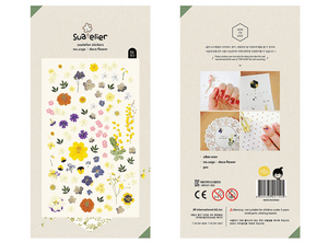 cute flower stickers for nail decoration