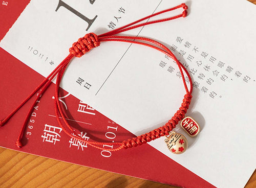 Red String Fortune Bracelet