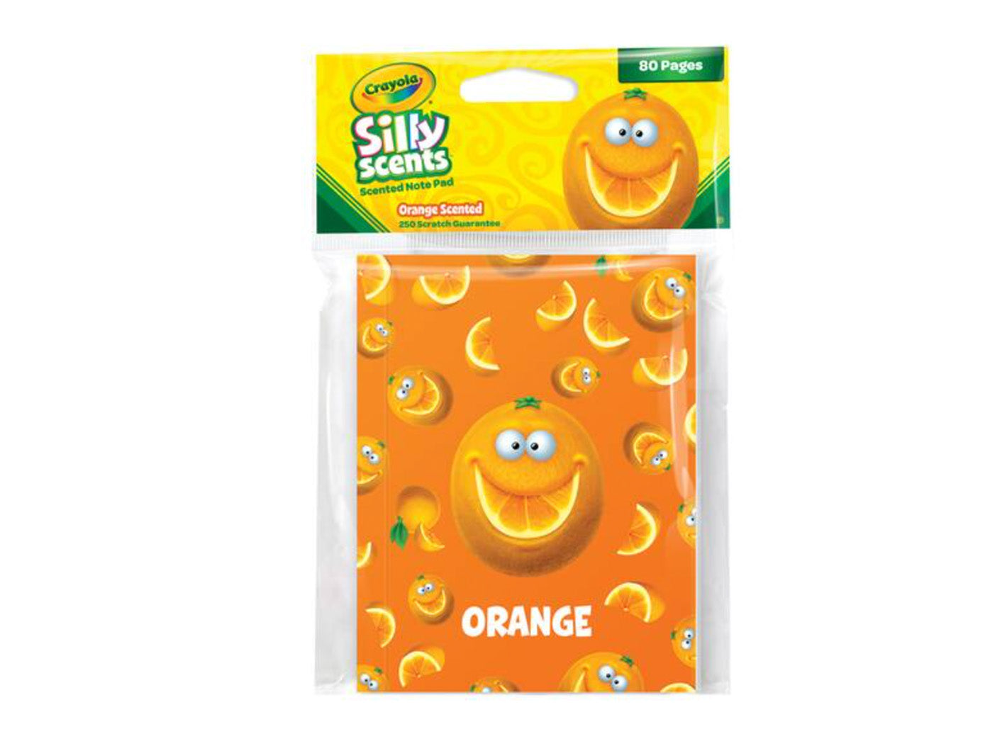 Orange scented notebook for kids