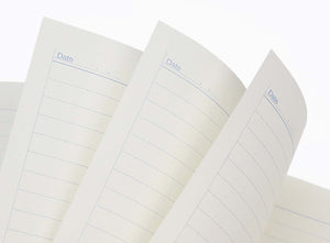 lined notebook journal