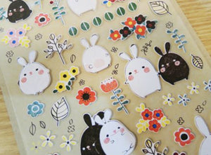 Suatelier Stickers Bonny rabbit lovers