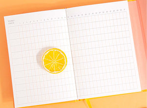 creative fruit notebook