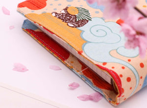 japanese planner with cute fabric cover