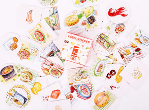 cute food stickers
