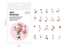 Load image into Gallery viewer, flower plastic stickers
