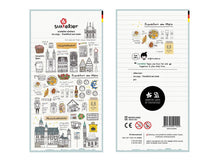 Load image into Gallery viewer, Suatelier Stickers traveling diary German Frankfurt
