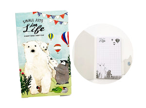 Animal mini notebook perfect for writing traveling