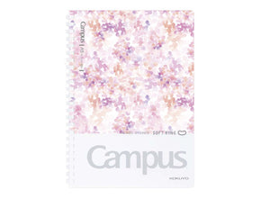 A5 cherry blossom campus soft ring binder